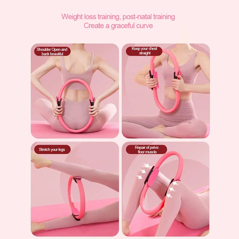 Yoga Pilates Ring Yoga Supplies Fitness Magic Ring Yoga Ring Pilates ring grip ring