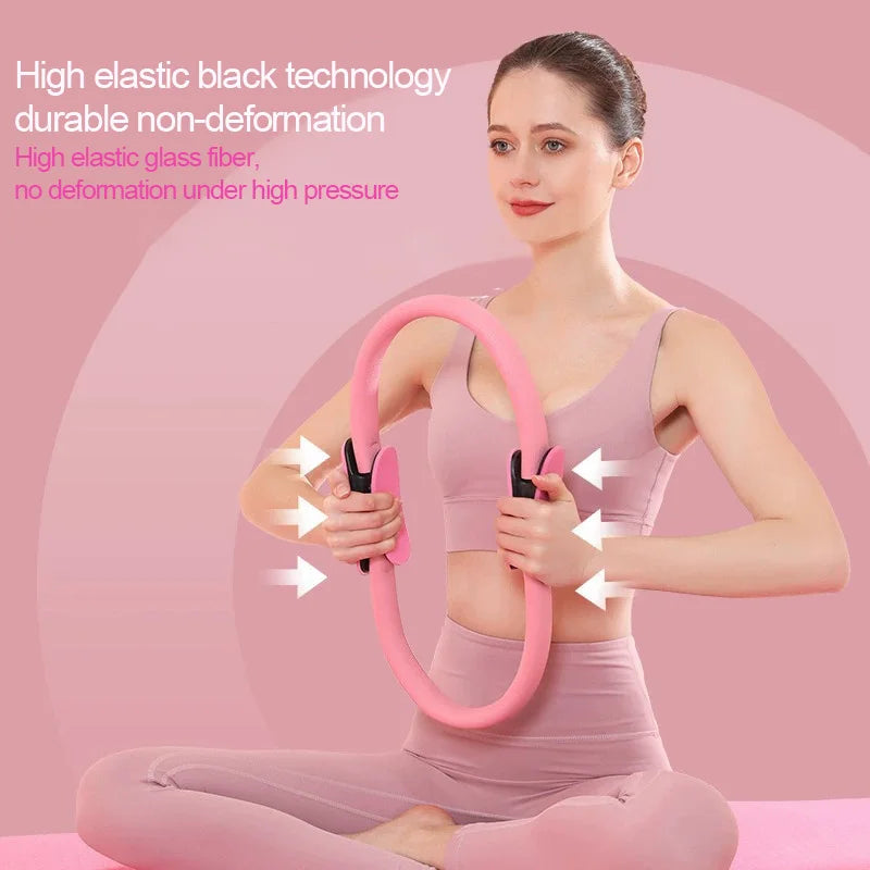 Yoga Pilates Ring Yoga Supplies Fitness Magic Ring Yoga Ring Pilates ring grip ring