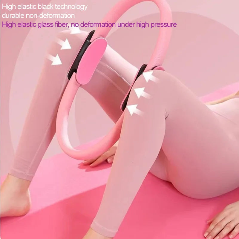 Yoga Pilates Ring Yoga Supplies Fitness Magic Ring Yoga Ring Pilates ring grip ring